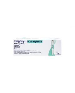 Wegovy FlexTouch 1.5ML (0.25MG) + 4 Agujas Deshechables
