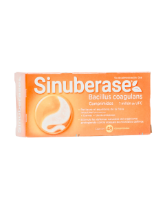 SINUBERASE 48 COMPRIMIDOS