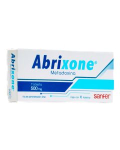 ABRIXONE 500 MG 10 TABLETAS