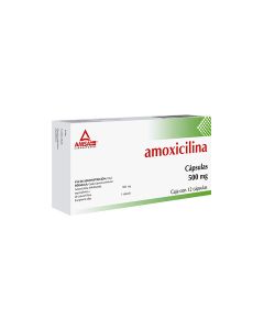 AMOXCILINA 500 MG 12 TABLETAS