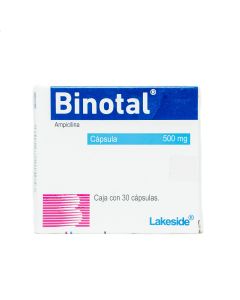 BINOTAL 500 MG 30 CAPSULAS