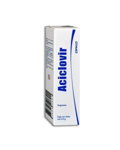 ACICLOVIR UNGÜENTO TUBO 4.5 GR