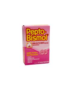 PEPTOBISMOL 24 TABLETAS