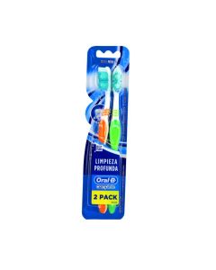 CEPILLO DENTAL ORAL-B COMPLETE LIMPIEZA PROFUNDA 2X1