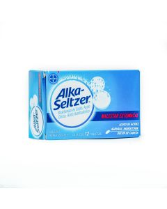 ALKA SELTZER 12 TABLETAS EFERVESCENTES