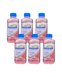 PAQUETE DE 6 ELECTROLIT FRESA KIWI 625ML