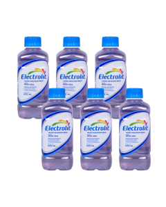 PAQUETE DE 6 ELECTROLIT MORA AZUL 625ML