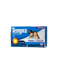 TEMPRA 160 MG UVA MASTICABLE 30 TABLETAS