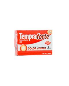 TEMPRA FORTE 650 MG 24 TABLETAS