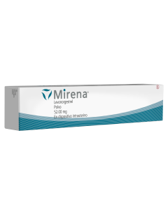 MIRENA 52 MG 1 DISPOSITIVO INTRAUTERINO
