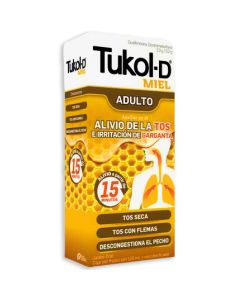 TUKOL-D ADULTO MIEL JARABE 120 ML