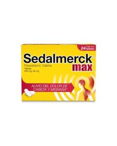SEDALMERCK MAX 24 TABLETAS