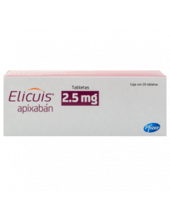 ELICUIS 2.5 MG 20 TABLETAS