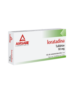 LORATADINA 10 MG 10 TABLETAS 