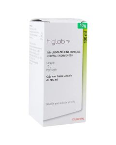 HIGLOBIN 10 GR 1 FRASCO AMPULA 100 ML