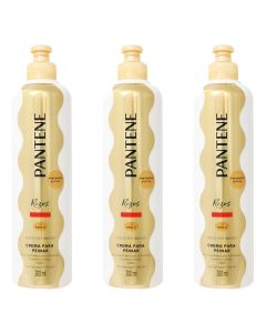 Kit 3 Pantene Pro V Hidratación Rizos 300ml