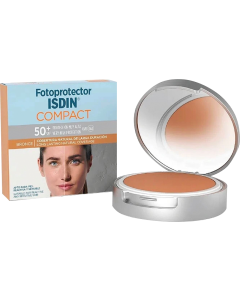 FOTOPROTECTOR ISDIN 50+ SBF COMPACTO BRONCE