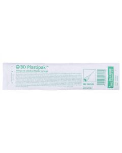 JERINGA BD PLASTIPAK 21GX32MM 3 ML 1 PIEZA 