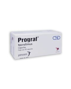 PROGRAF 1 MG 50 CAPSULAS