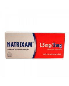 NATRIXAM 1.5 MG/5 MG 30 COMPRIMIDOS