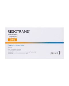 RESOTRANS 2 MG 14 TABLETAS 