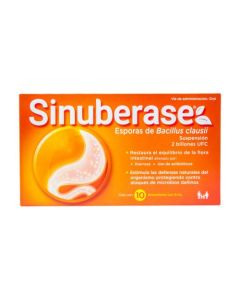 SINUBERASE 5 ML 10 AMPOLLETAS 