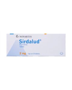 SIRDALUD 2 MG 20 TABLETAS 