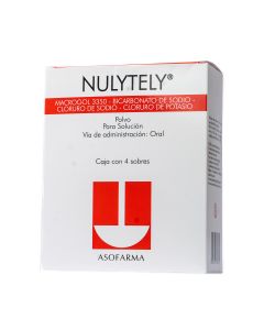 NULYTELY EN POLVO 4 SOBRES