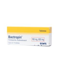 BACTROPIN 160 MG /800 MG 14 TABLETAS 