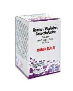 COMPLEJO B 100 MG/5 MG/0.05 MG 30 TABLETAS