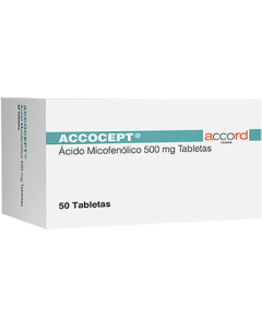 ACCOCEPT 500 MG 50 TABLETAS