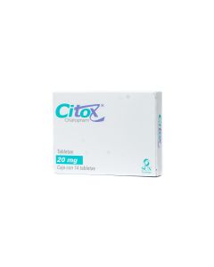 CITOX 20 MG 14 TABLETAS