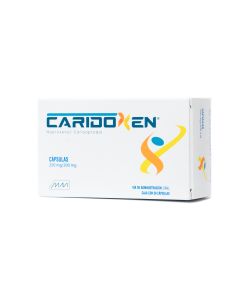 CARIDOXEN 250 MG/200 MG 30 CAPSULAS