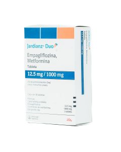 JARDIANZ DUO 12.5 MG/1000 MG 30 TABLETAS