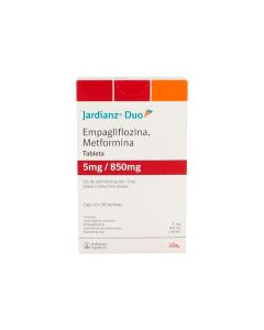 JARDIANZ DUO 5 MG/850 MG 30 TABLETAS