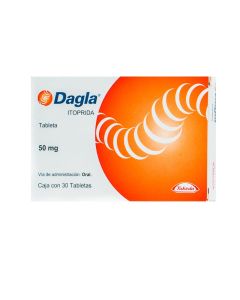 DAGLA 50 MG 30 TABLETAS