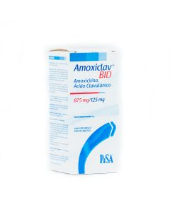 AMOXICLAV BID 875 MG/125 MG 14 TABLETAS