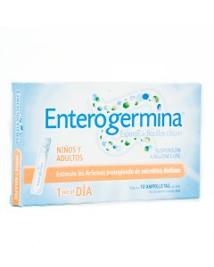 ENTEROGERMINA SUSPENSION10 AMPOLLETAS 5 ML