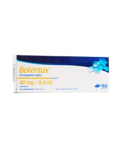 BOLENTAX 40 MG/0.4 ML 2 JERINGAS 0.4 ML