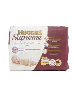 PAÑALES UNISEX HUGGIES SUPREME RECIEN NACIDO 38 PZAS