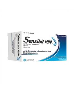 SENSIBIT RIN 30 MG/5 MG 20 CAPSULAS 