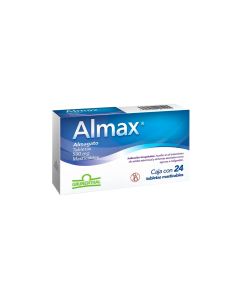 ALMAX 500 MG 24 TABLETAS MASTICABLES