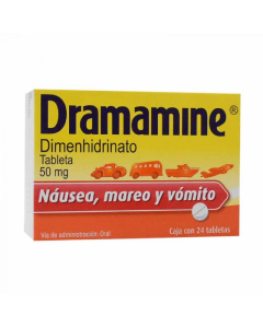 DRAMAMINE 50 MG 24 COMPRIMIDOS