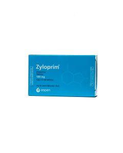 ZYLOPRIM 100  MG 60 TABLETAS