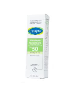 HIDRATANTE FACIAL DIARIO FPS 50 CETAPHIL 50 ML