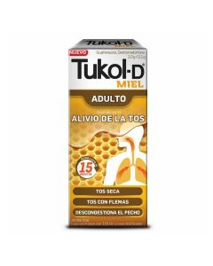 TUKOL-D ADULTO MIEL JARABE 120 ML