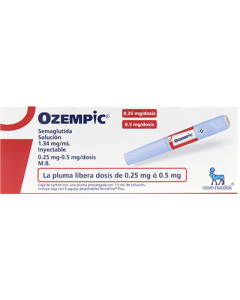 OZEMPIC 0.25 MG/0.5 MG JERINGA PRELLENADA