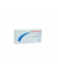 QUETIAPINA 25 MG 30 TABLETAS