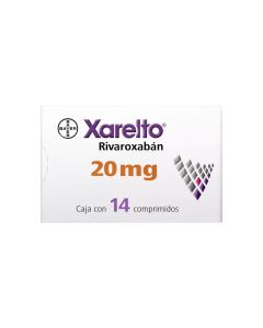 XARELTO 20 MG 14 COMPRIMIDOS