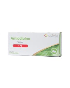 AMLODIPINO 5MG DE 30 TABLETAS